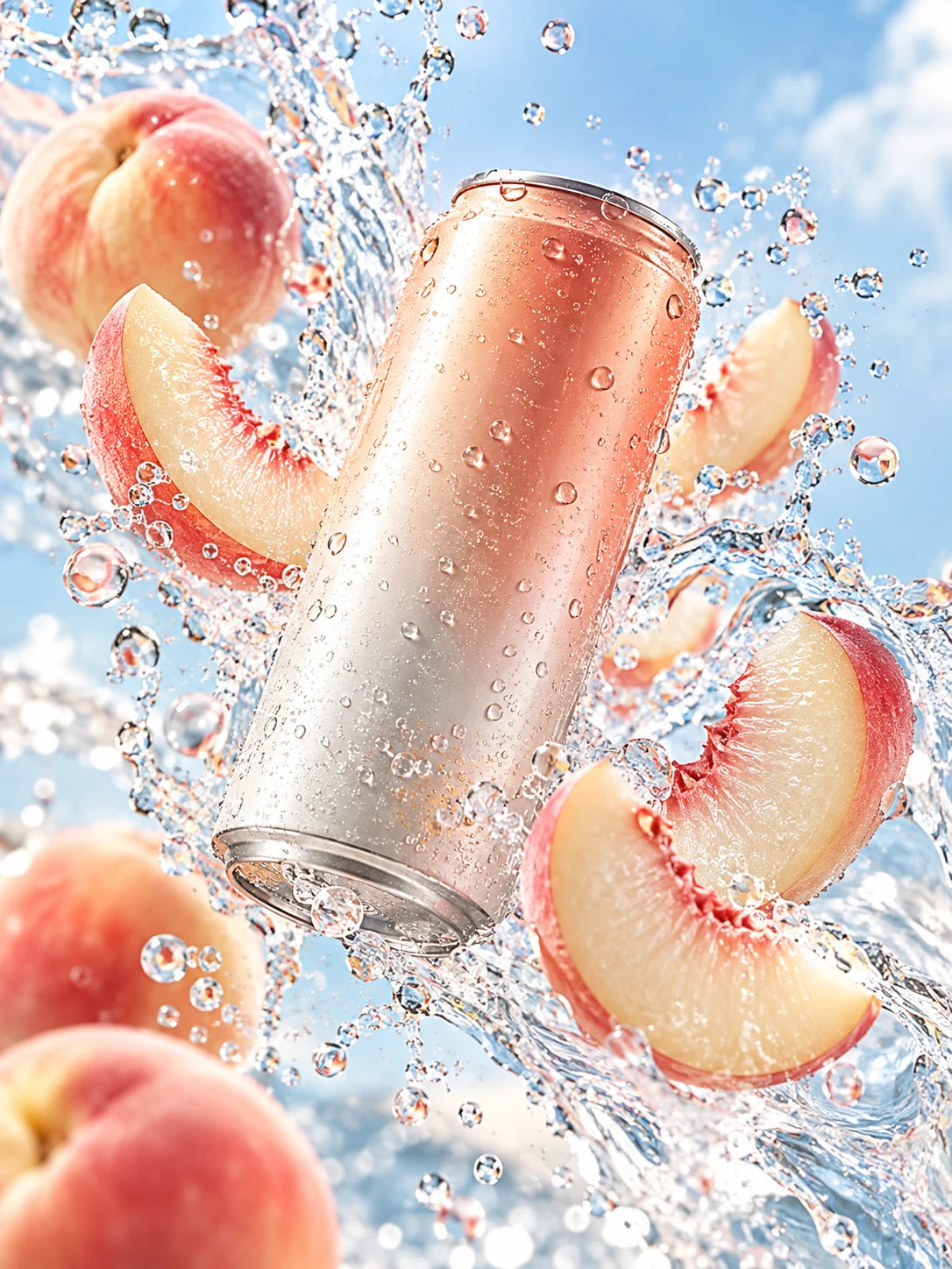 Peach Sparkling Tea