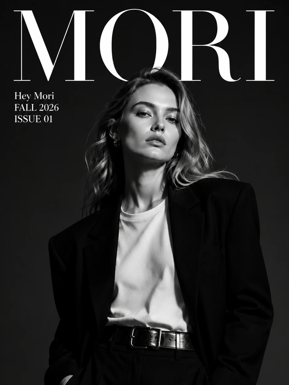 Monochrome Fashion Editorial