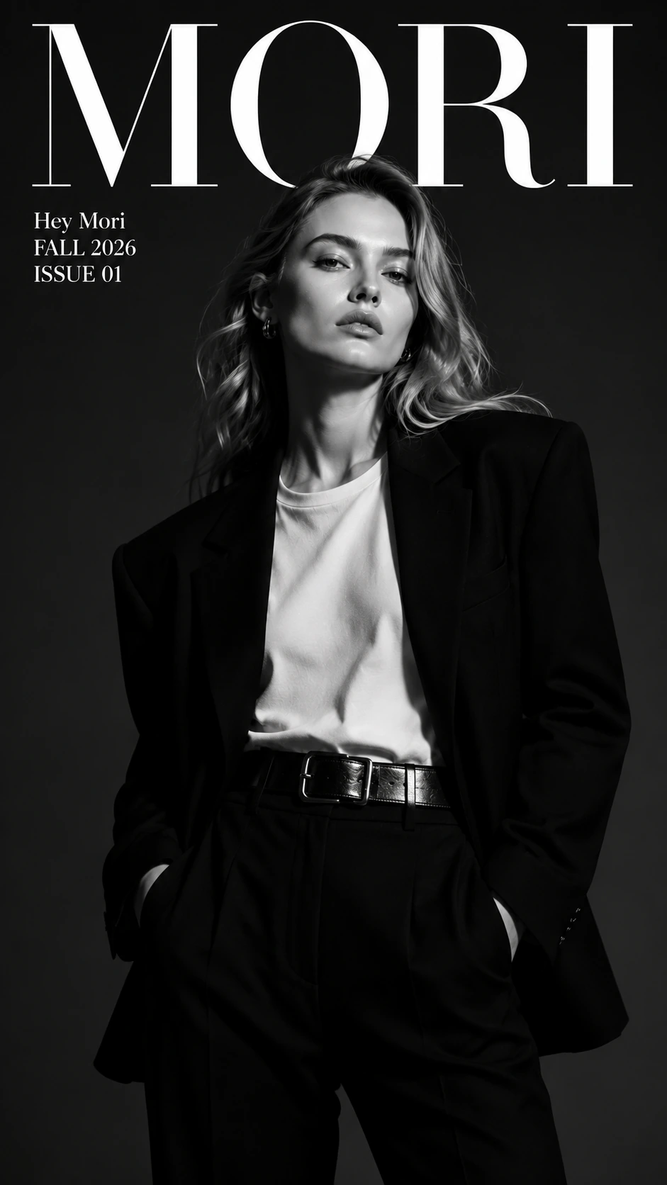 Monochrome Fashion Editorial